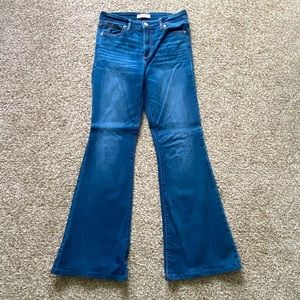 Abercrombie Flare Blue Jeans